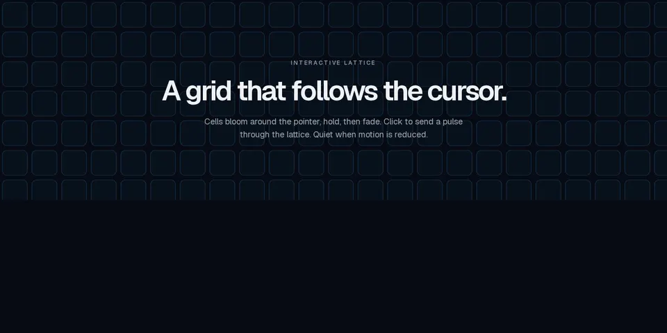 CursorGrid