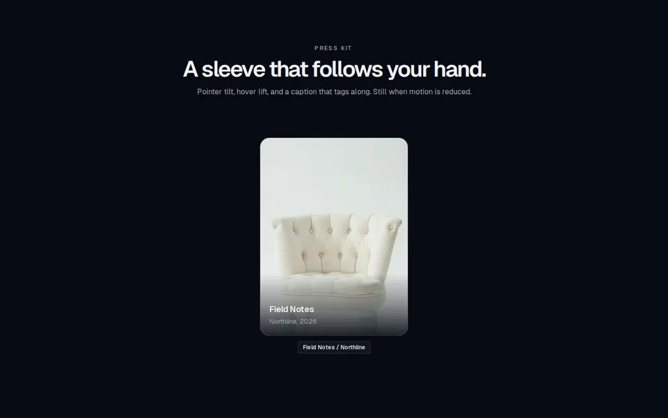 TiltedCard